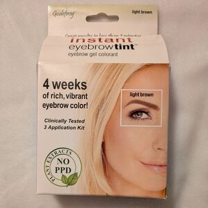 Godefroy Instant Eyebrow Tint Gel - Light Brown